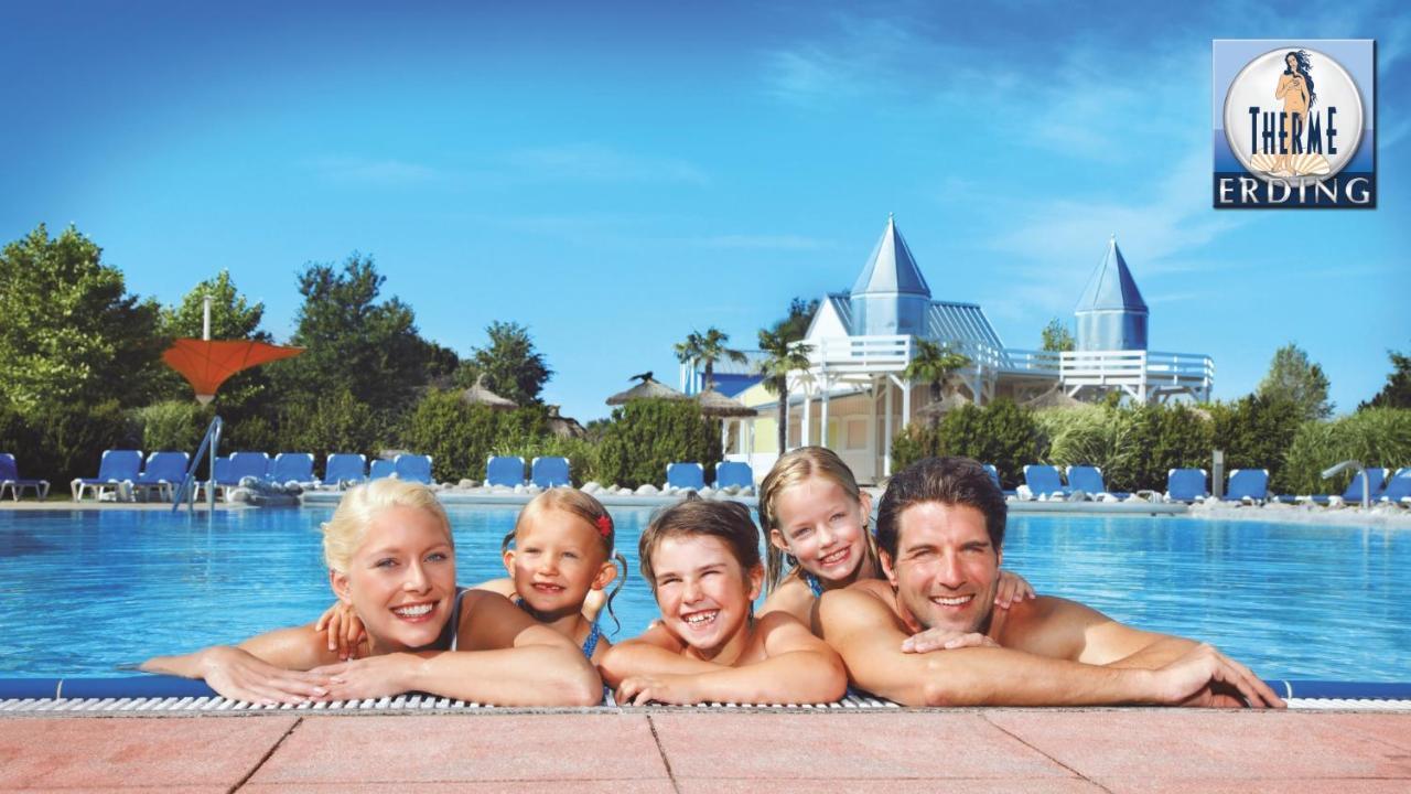 Familienhotel Nahe Der Therme Ердинг Екстериор снимка